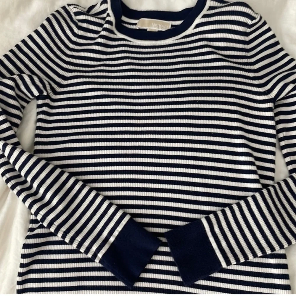 EUC Michael Kors Striped Top Size Small